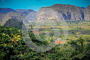 The Vinales valley in Cuba