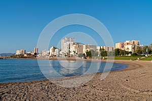 Vinaros beach Spain near Peniscola and Benicarlo Costa del Azahar photo