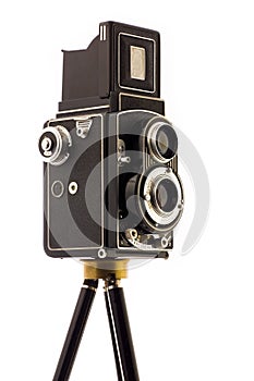 Vinatage Camera on tripod