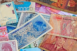 Vinatge Indonesian Currency