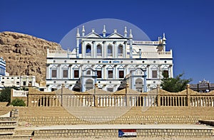 The vinatge palace in Tarim, Yemen