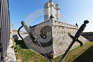 The Vincennes is historical castle located at the east of Paris, France