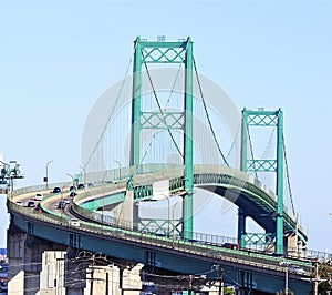 Vincent Thomas Bridge in San Pedro