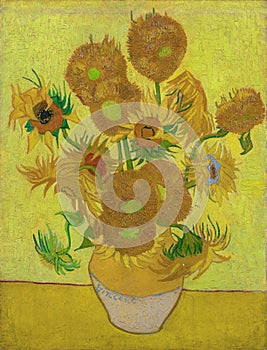 Vincent van Gogh, The Sunflowers, 1889