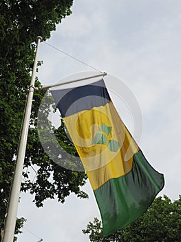 Vincentian Flag of St Vincent And The Grenadines photo