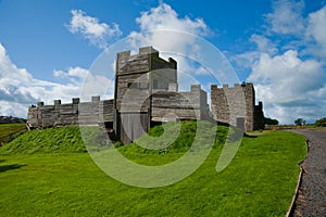 Vindolanda fort gatehouse photo