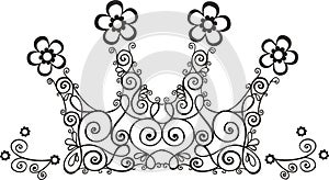 Vine Crown Illustration