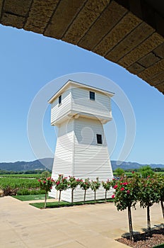 Vineyard water tower