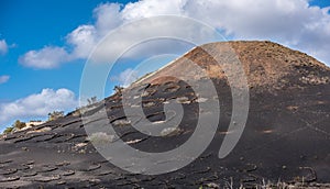 Vineyards in La Geria, Lanzarote, Canary Islands, Spain