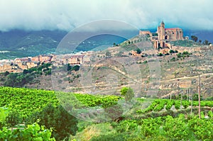 Vineyards. Rioja, Spain. San Vicente de la Sonsierra. photo