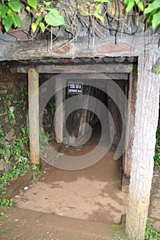 Vinh Moc tunnels near the former DMZ, Vietnam