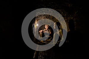 Exploring Vinh Moc tunnels in Vietnam photo