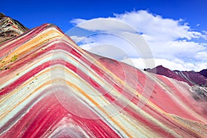 Vinicunca, Rainbow Mountain - Peru photo