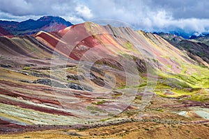 Vinicunca, Rainbow Mountain - Peru photo