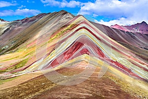 Vinicunca, Rainbow Mountain - Peru photo