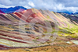 Vinicunca, Rainbow Mountain - Peru photo