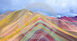 Vinicunca or Rainbow Mountain,Pitumarca-Peru