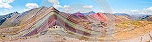Vinicunca or Winikunka. Also called Montna a de Siete Colores. Mountain in the Andes of Peru photo