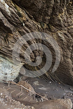 Vinoteca Golitsyn grotto Chaliapin in mountain Koba-Kaya photo