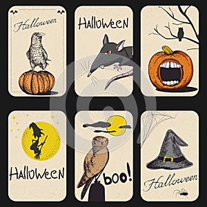 Vintag halloween card