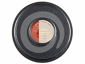 Vintage 16mm Film Can