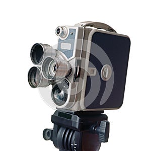 Vintage 8mm movie camera