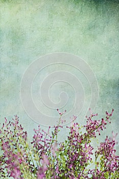 Vintage abstract floral background