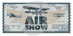 Vintage Air Show Pass Ticket