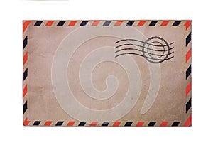 Vintage airmail envelope