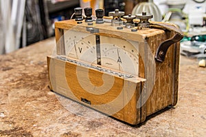 Vintage analog electric meter