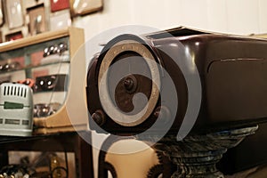 Vintage antique analog radio or transistor radio