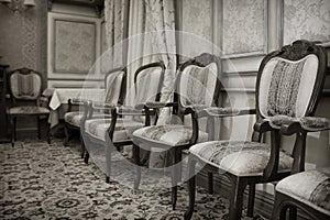 Vintage antique chairs