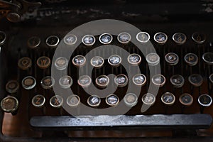 Vintage antique typewriter