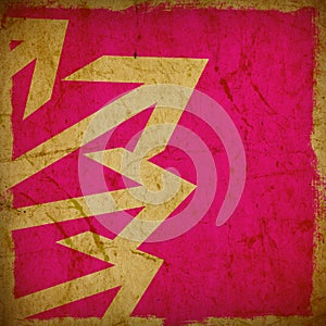 Vintage arrows background