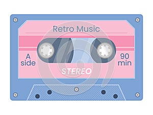 Vintage audio cassette tape