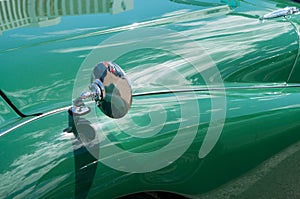 Vintage automobile details