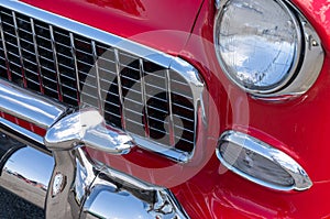 Vintage automobile details