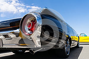 Vintage automobile details