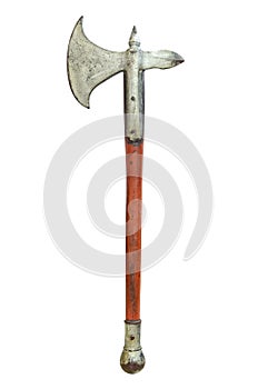 Vintage axe isolated