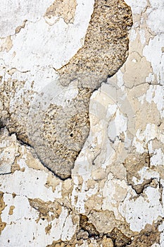 Vintage background from fragment of an old adobe wall