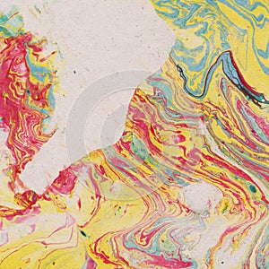 Vintage background with marbled paper