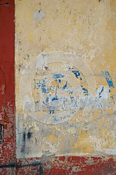 Vintage background - old weathered wall texture