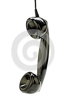 Vintage bakelite telephone horn photo