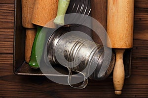 Vintage Baking utensils