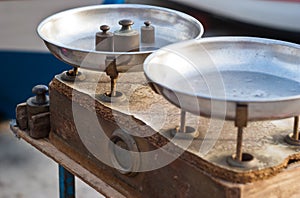 Vintage balance scale