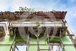 Vintage balconies