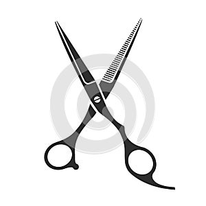 Vintage barber shop scissors