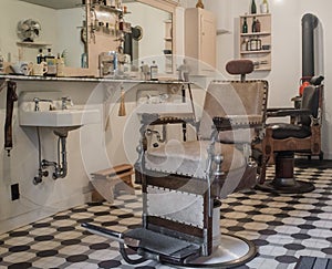 Vintage barbershop