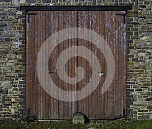 Vintage barndoor photo