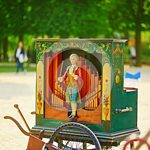 Vintage barrel organ